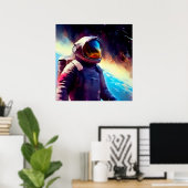 SF Space Hero 1 Poster (Heimbüro)