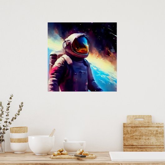 SF Space Hero 1 Poster (Küche)