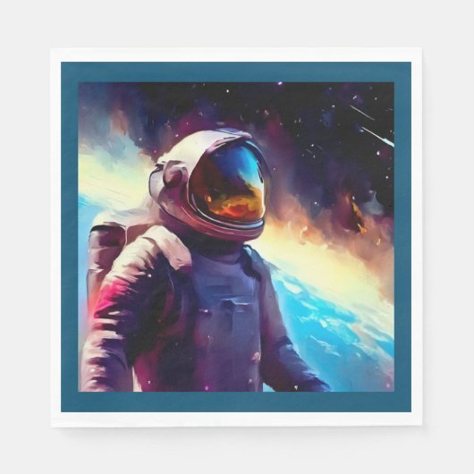 SF Space Hero 1 Serviette (Vorderseite)