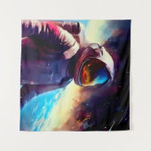 SF Space Hero 1 Wandteppich (Vorderseite (Horizontal))