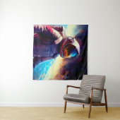 SF Space Hero 1 Wandteppich (Beispiel (Horizontal))