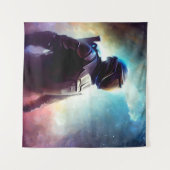 SF Space Hero 3 Wandteppich (Vorderseite (Horizontal))