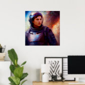 SF Space Hero 4 Poster (Heimbüro)