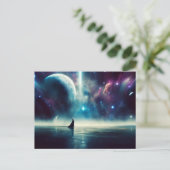 SF - Space Opera 1 Postkarte (Stehend Vorderseite)