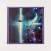 SF - Space Opera 1 Wandteppich (Vorderseite (Horizontal))