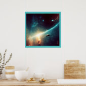 SF - Space Opera 2 Poster (Küche)