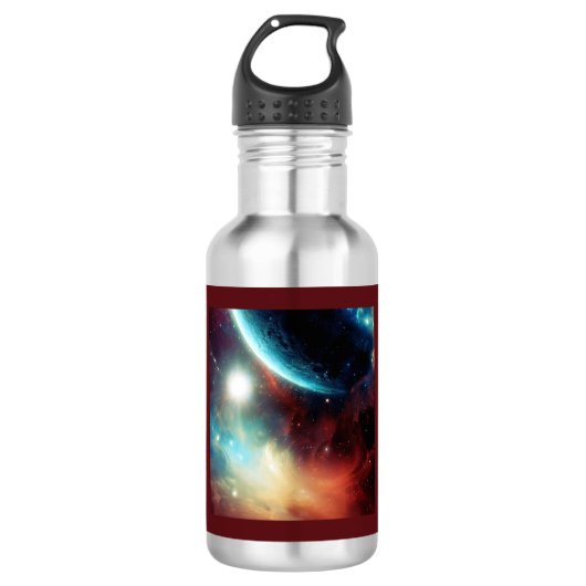 SF - Space Opera 3 Edelstahlflasche (Vorderseite)