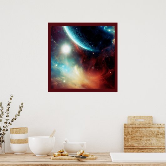 SF - Space Opera 3 Poster (Küche)