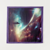 SF - Space Opera 4 Wandteppich (Vorderseite (Horizontal))