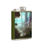 SF - Stadt auf dem Waldgebiet 4 Flachmann (Rechts)