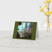 SF - Stadt auf dem Waldgebiet 4 Karte (Gelbe Blume)