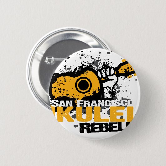 sf Ukulele-Logo Button (Vorne & Hinten)