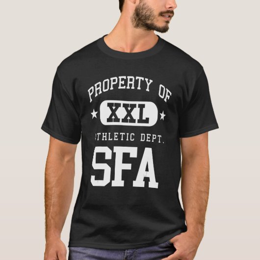 SFA XXL Athletic School Property T-Shirt (Vorderseite)