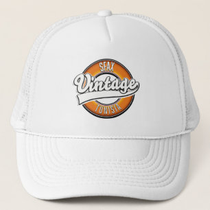 Sfax Tunesien Vintage Style Logo Truckerkappe