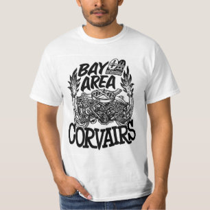 SFBA CORSA Bay Area Corvairs Bard Beach T - Shirt