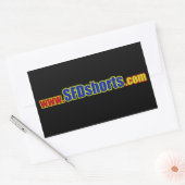 SFD-Aufkleber Rechteckiger Aufkleber (Umschlag)