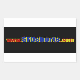 SFD-Aufkleber Rechteckiger Aufkleber