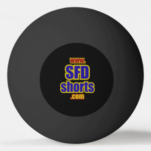 SFD Pong Ball (schwarz) Tischtennisball