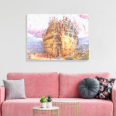 Sferica Leinwanddruck (Insitu (Wohnzimmer))