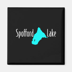 Sfford Lake New Hampshire Design Magnet