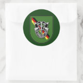 SFG-A 7 Deutschland Runder Aufkleber (Tasche)
