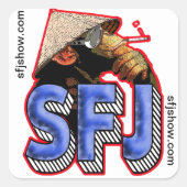 SFJ Monkey Stickers (Vorderseite)
