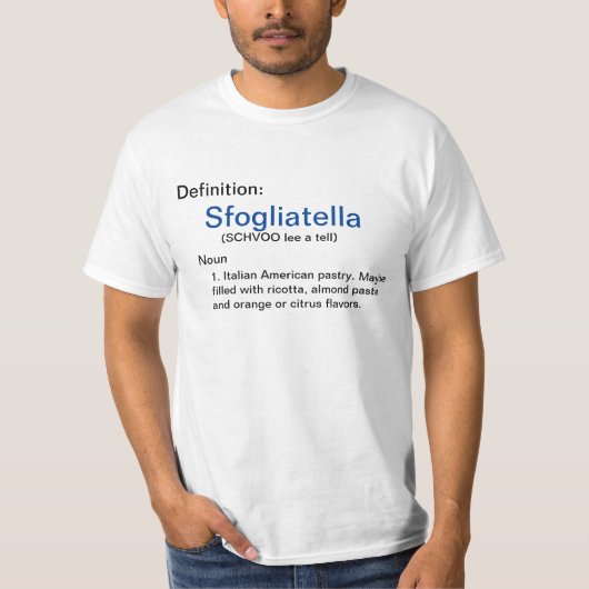 Sfogliatella - Die beste Kaffeekuche der Welt! T-Shirt (Vorderseite)