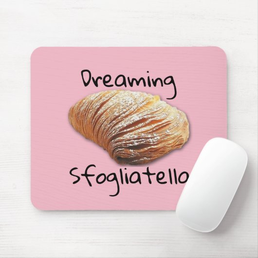 Sfogliatella träumen - Mousepad (Mit Mouse)