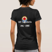 SFR Jugoslawien Marschall Tito T-Shirt (Rückseite)
