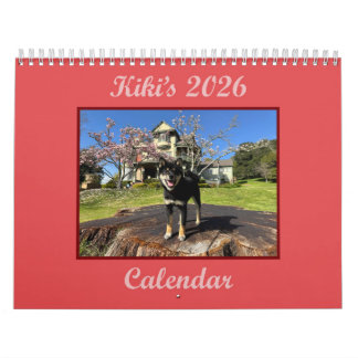 SFShiba 2026 Calendar Kalender