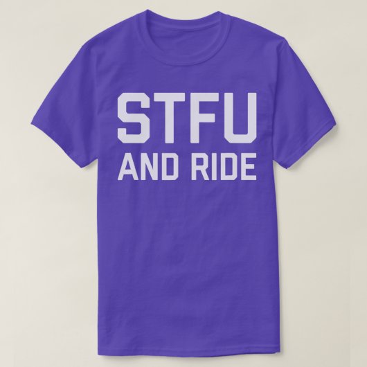 SFU und Fahrt T-Shirt (Design vorne)