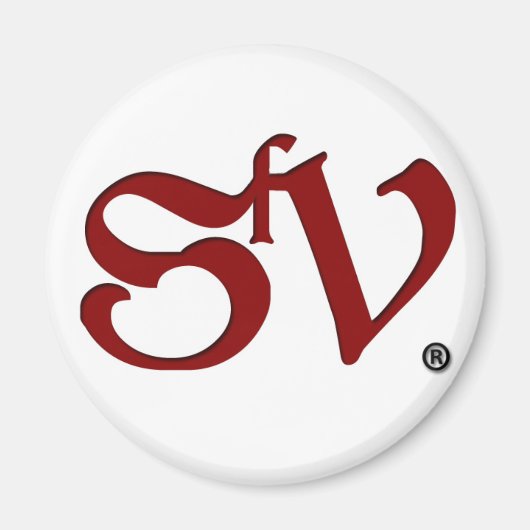 SfV für seinen metall Bedarf Magnet (Vorne)