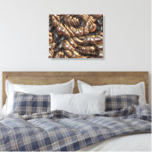 SFW 4 überzogene Canvas Leinwanddruck (Insitu (Schlafzimmer))