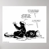 SFWA Honey Badgers: Traurige, unerbittliche Dinge Poster (Vorne)