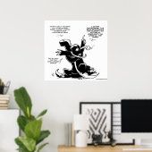 SFWA Honey Badgers: Überarbeiten Poster (Heimbüro)
