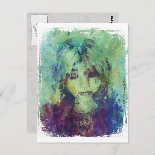 SG 001 Gotische Kunst Postkarte (Vorne/Hinten)