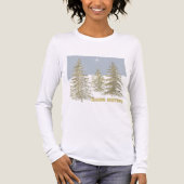 SG-Bäume & Stern Tri-Blend Shirt (Vorderseite)
