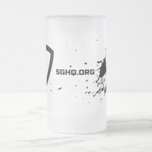 Sg-mattierte GlasTasse Mattglas Bierglas
