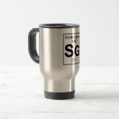 Sg - Seaborgium Reisebecher (Vorderseite Links)