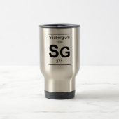 Sg - Seaborgium Reisebecher (Mittel)
