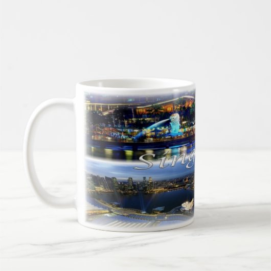 SG Singapur - Kaffeetasse (Links)
