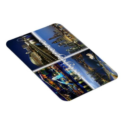 SG Singapur - Magnet (Rechte Seite)