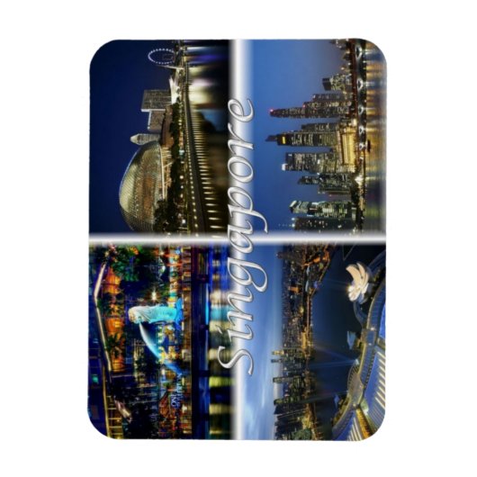 SG Singapur - Magnet (Vertikal)