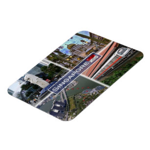 SG Singapur - Magnet