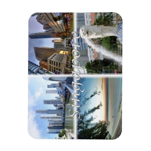 SG Singapur - Magnet (Vertikal)