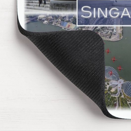 SG Singapur - Mousepad (Ecke)
