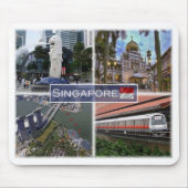 SG Singapur - Mousepad (Vorne)