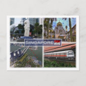SG Singapur - Postkarte (Vorderseite)