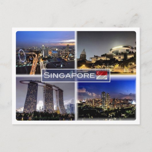 SG Singapur - Postkarte (Vorderseite)