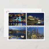 SG Singapur - Postkarte (Vorne/Hinten)